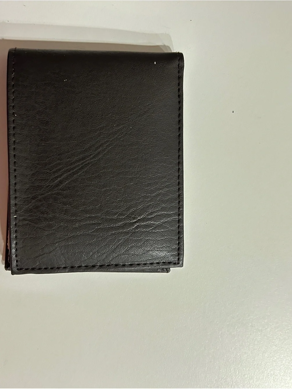 Karl Lagerfeld Black Leather Bi-Fold Card & Key Holder